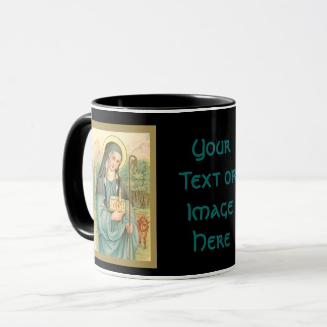 Kaffemugg St. Brigid av Irland (M 014) 2b (Framsida vänster)