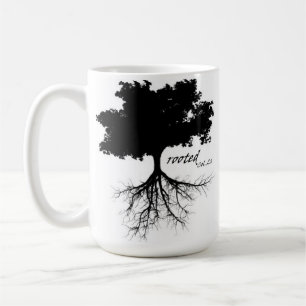 Kaffemugg (träd med rotar),
