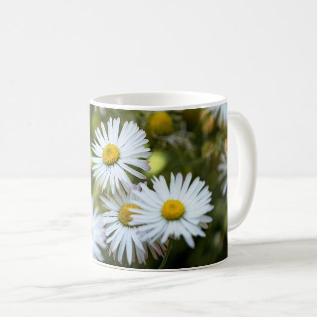 Kaffemugg - Tusenfryd i blom (Framsida höger)