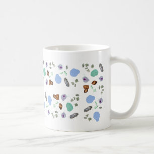 Kaffemugg - Urineämne som består av partiklar