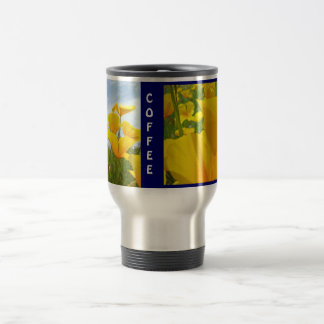 KAFFEMuggar Orange Vallmo Blommor Kaffe Mugg