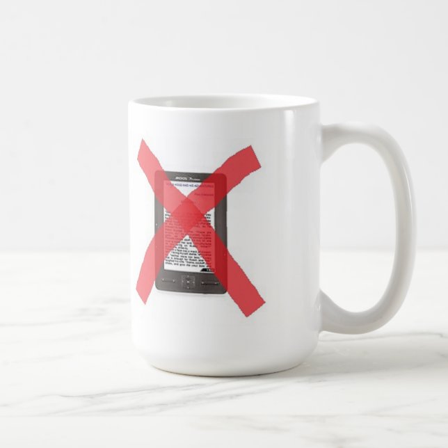 kaffemuggbokhandel som rullar WV. Kaffemugg (Höger)