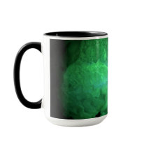 Kaffemugge av ett bergartsprov, Trancas geod