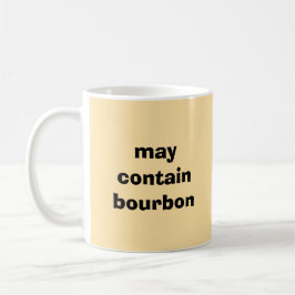 Kaffemugge för bourbonälskare kaffemugg