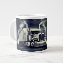 Kaffemugge för den proffsiga lastbilsföraren jumbo mugg