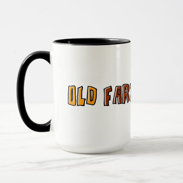 Kaffemugge för gammal gubbe 4,7 dl mugg (Vänster)