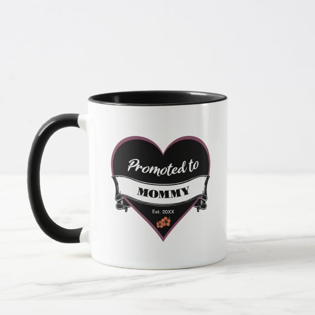 Kaffemugge för ny mamma mugg (Vänster)