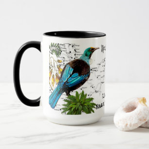 Kaffemugge med Nyzeeländsk Fågel Mugg