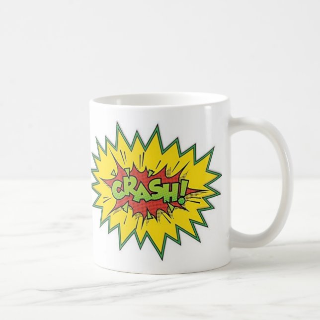 Kaffemugge - Pop Art-krasch Kaffemugg (Höger)