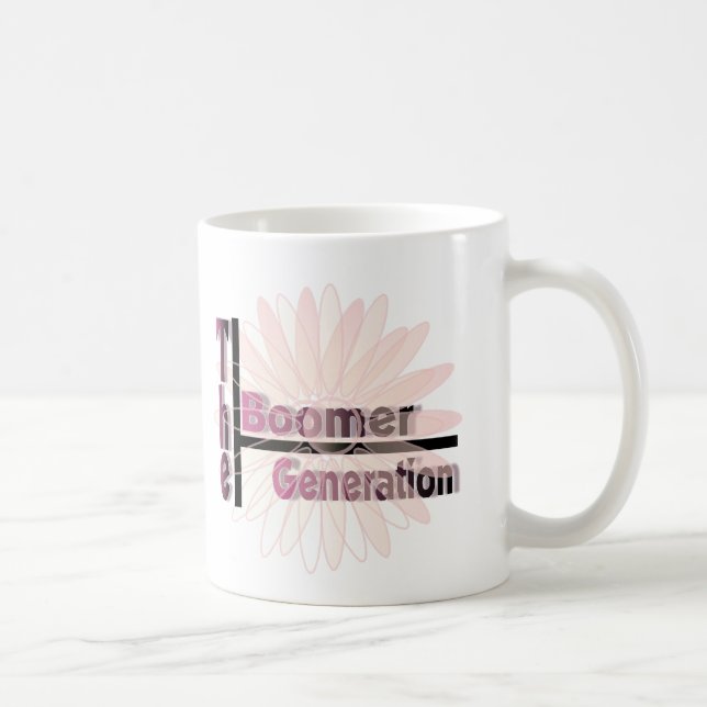 Kaffemuggen för babyboom-generationen kaffemugg (Höger)
