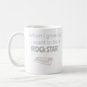 Kaffemuggen Framtidens Rockstjärna Kaffemugg