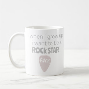 Kaffemuggen Framtidens Rockstjärna Kaffemugg