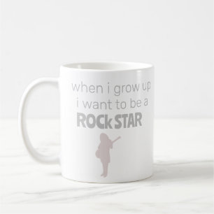 Kaffemuggen Framtidens Rockstjärna Kaffemugg