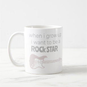 Kaffemuggen Framtidens Rockstjärna Kaffemugg