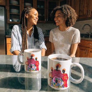 Kaffemuggen Kvinnliga Quilters Konst Kaffemugg
