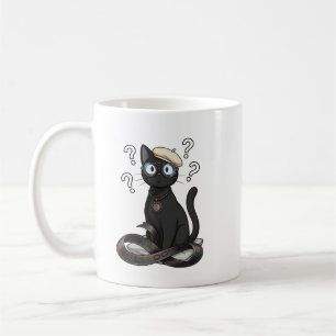 Kaffemuggen Lady Justice Svart Katt Advokat Kaffemugg