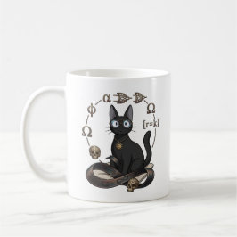 Kaffemuggen Lady Justice Svart Katt Advokat Kaffemugg