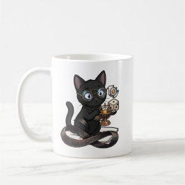 Kaffemuggen Lady Justice Svart Katt Advokat Kaffemugg