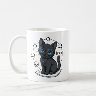 Kaffemuggen Lady Justice Svart Katt Advokat Kaffemugg