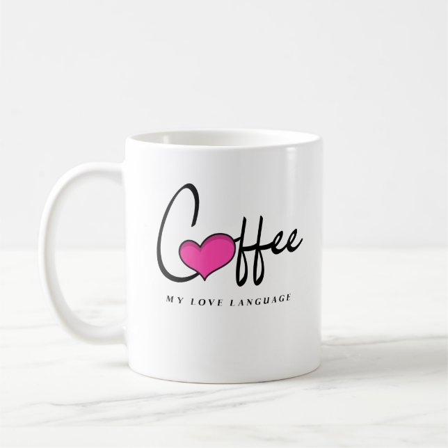 Kaffemuggen: Mitt kärleksspråk Kaffemugg (Vänster)