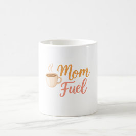 Kaffemuggen Mom Fuel för mammor Kaffemugg
