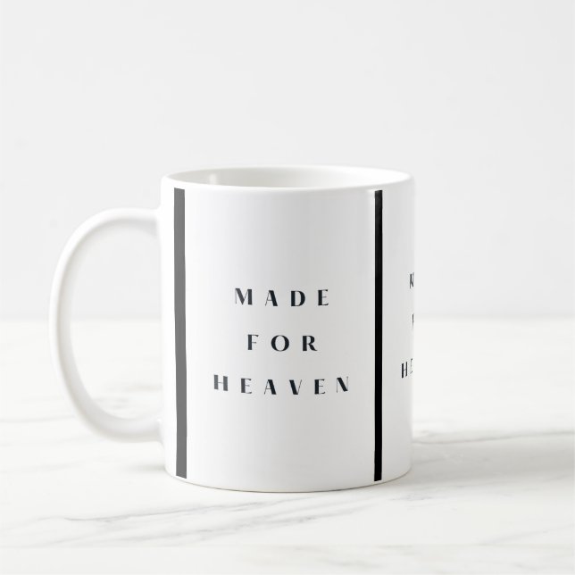 Kaffemuggen Tillverkad för Himlen Kaffemugg (Vänster)