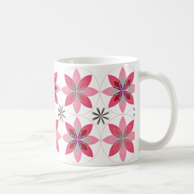 Kaffemugggeo-blom-sherbet Kaffemugg (Höger)