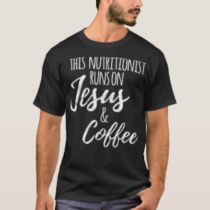 Kaffenitritionist, näringsspecialist t shirt