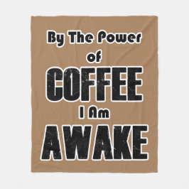 Kaffens makt fleecefilt