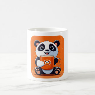 Kaffepanda: Överbelastning av mörkerheten Kaffemugg