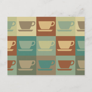 Kaffepart Vykort