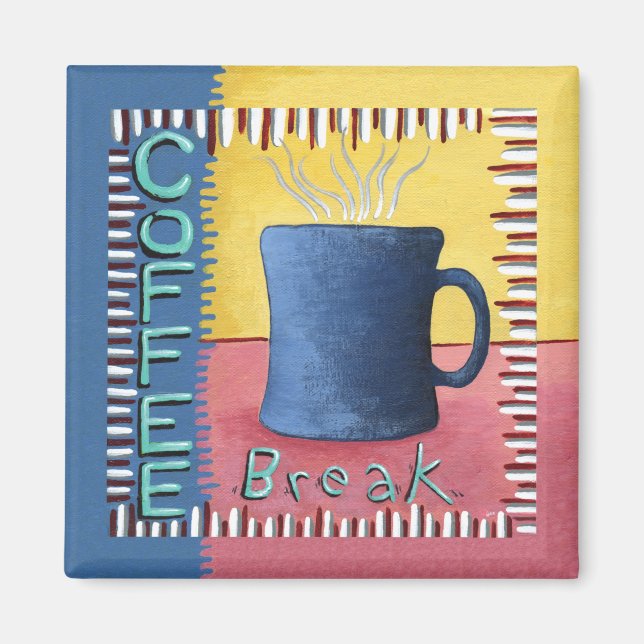 Kaffepaus Magnet (Framsidan)