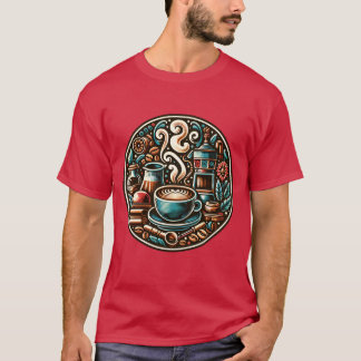 Kaffeplakett vintage t shirt