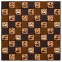 Kaffepot & Kopp Rustic Fabric