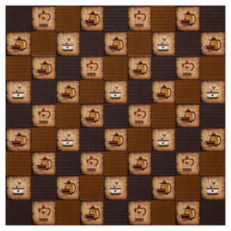 Kaffepot & Kopp Rustic Fabric Tyg