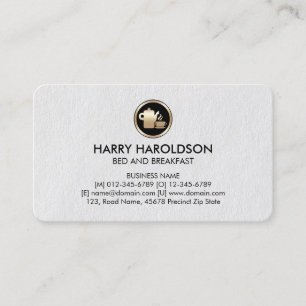 Kaffepotsikonen BedFrufast Premium BusinessCard Visitkort