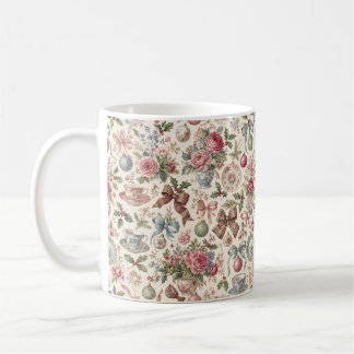 Kaffepresent till blomsterälskare Vintage Rosengår Kaffemugg