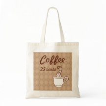Kaffepresenttote väskor