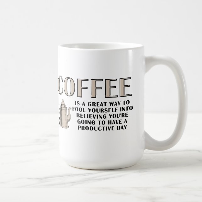 Kaffeproduktivitetsmugg Kaffemugg (Höger)