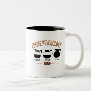 Kaffepsykologi Två-Tonad Mugg