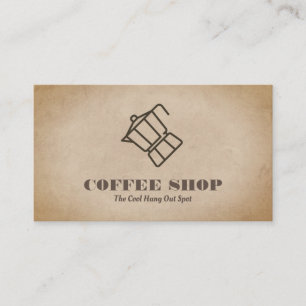 Kaffeptapp Visitkort
