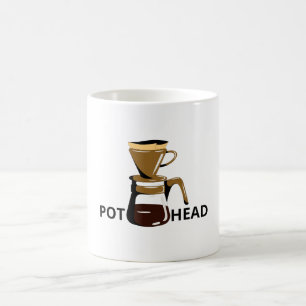 Kaffepthuvud Kaffemugg