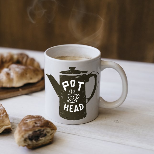 Kaffepthuvud Mugg (Skapare uppladdad)