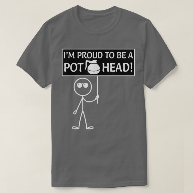 Kaffepthuvud T Shirt (Design framsida)