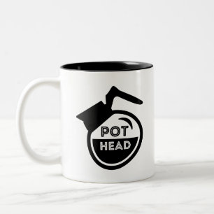 Kaffepthuvud Två-Tonad Mugg