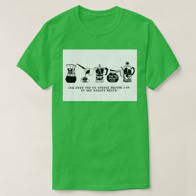Kaffeptsamling T Shirt (Design framsida)