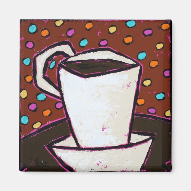 kaffepunktare magnet (Framsidan)