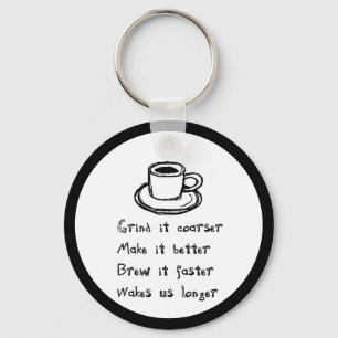 Kaffepunkterakedja Nyckelring