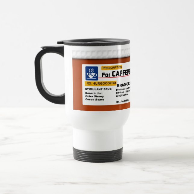 KAFFERECEPT CAR/MUG - HUMOR RESEMUGG (Vänster)