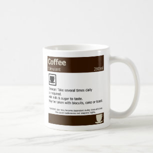 Kafferecept, medicinsk mugg